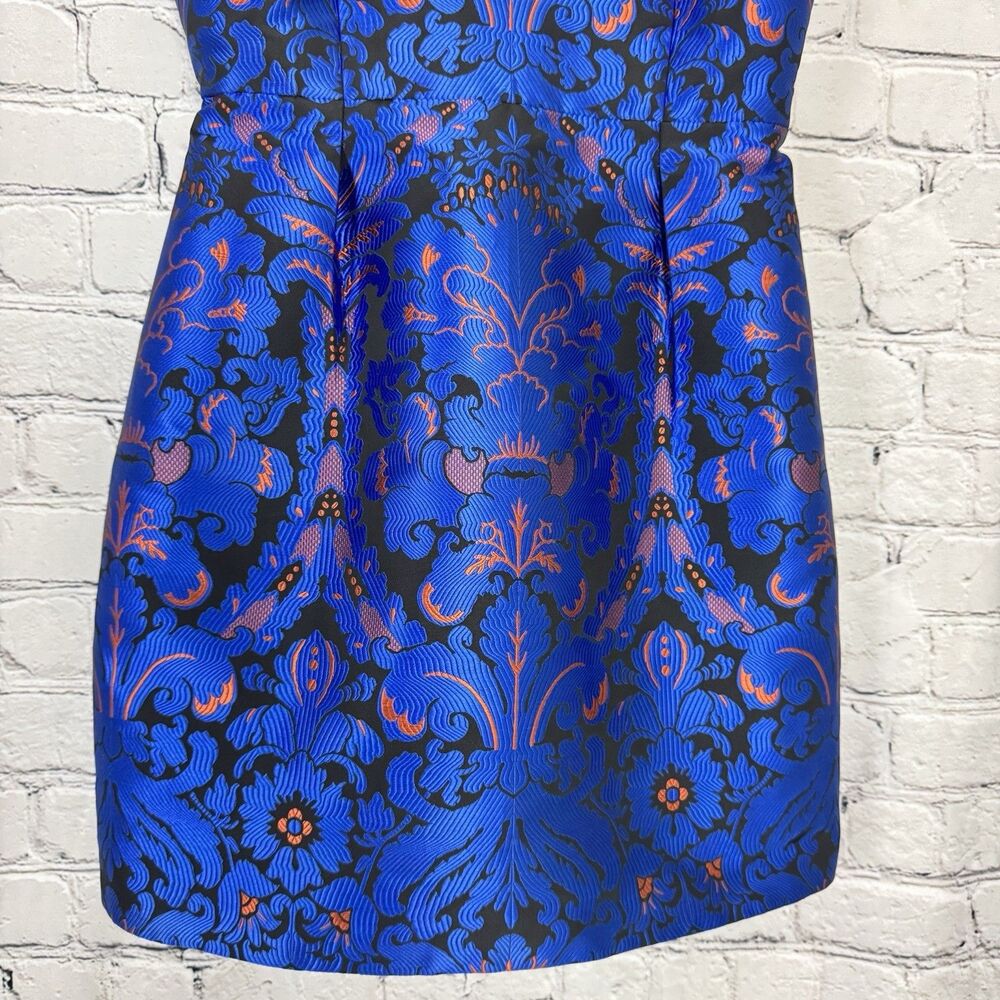 Free People Navy Floral Mini Dress - Picture 5 of 12